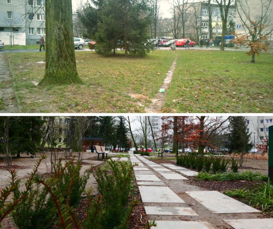 skwer, zarząd zieleni miejskiej