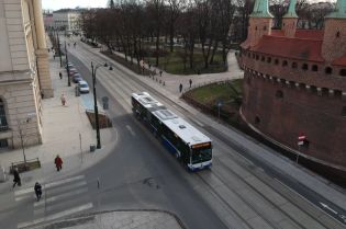 Funkcjonowanie Komunikacji Miejskiej w Krakowie po zakończeniu ferii zimowych