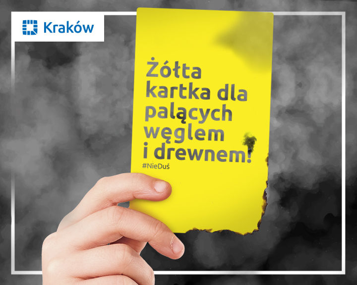 Żółta kartka dla mieszkańców palących w piecach