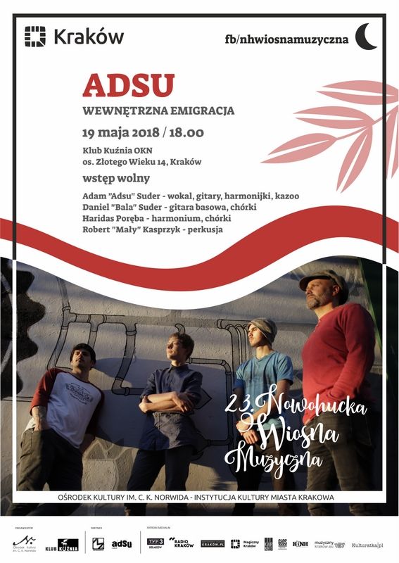 nowohucka wiosna muzyczna, plakat