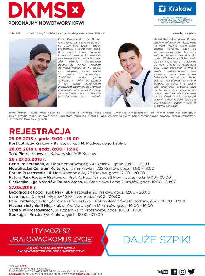 Dajże szpik - plakat