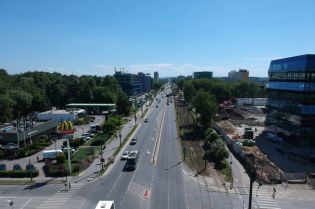 Budowa tymczasowego przejazdu przez torowisko na ul. Zakopiańskiej