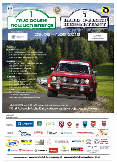 7. Rajd Polski Historyczny - plakat