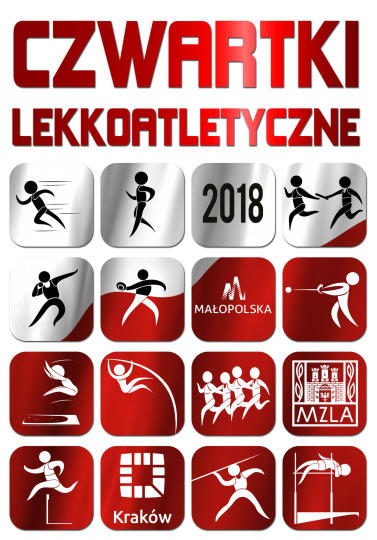 Lekkoatletyczne czwartki - plakat