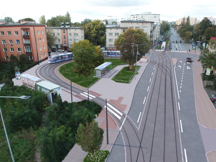 Remont torowiska do Bronowic.