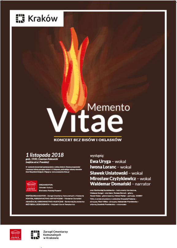 memento vitae plakat