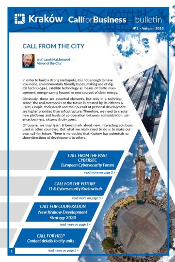 Call for Business - nr 1 - eng