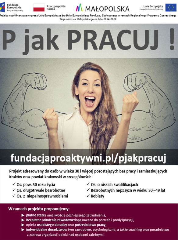p jak praca plakat