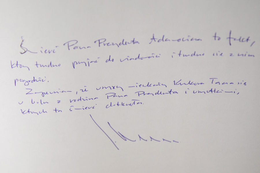 Wpis Jacka Majchrowskiego