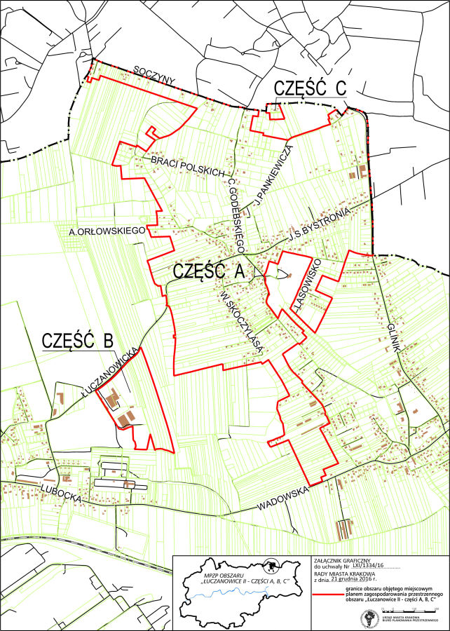 Łuczanowice II - części A, B, C