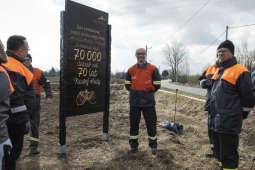 70 tysięcy drzew na 70-lecie Nowej Huty