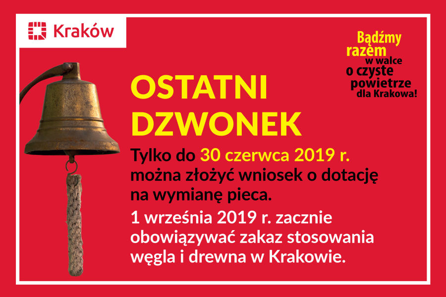 Ostatni dzwonek na wymianę paleniska węglowego