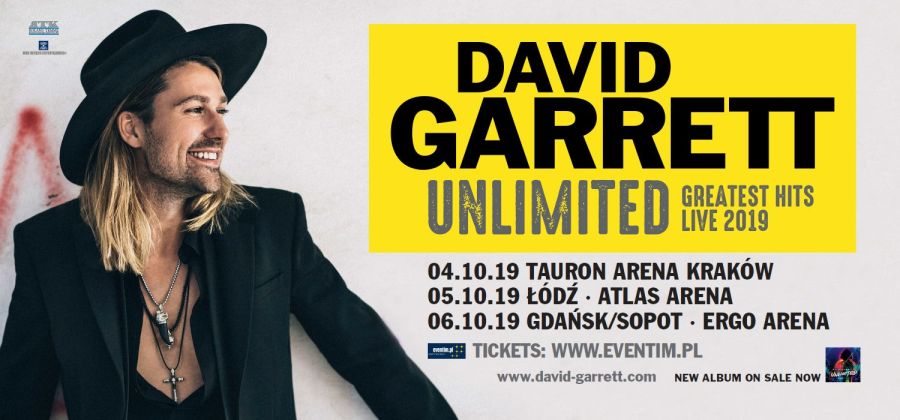 David Garrett - plakat
