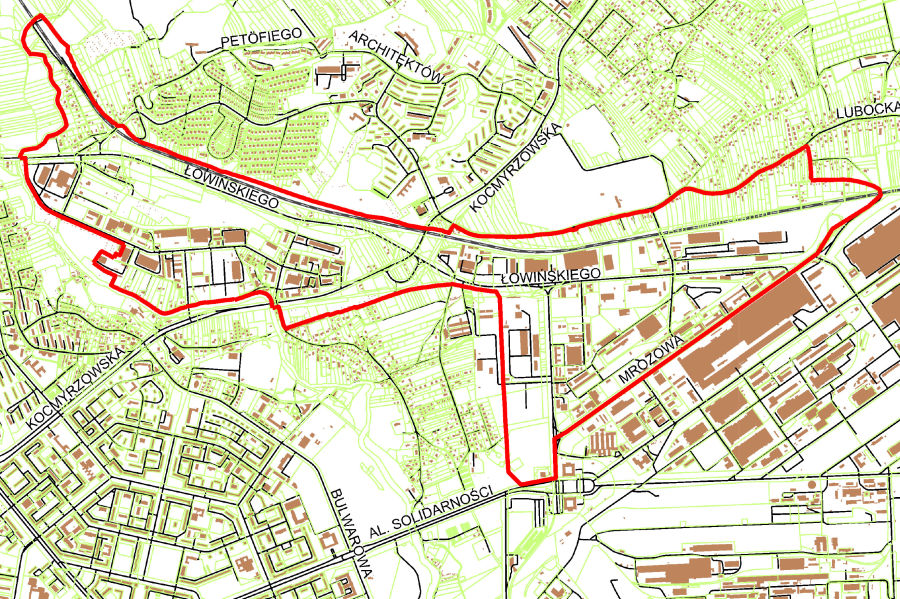 Plan miejscowy Łowińskiego
