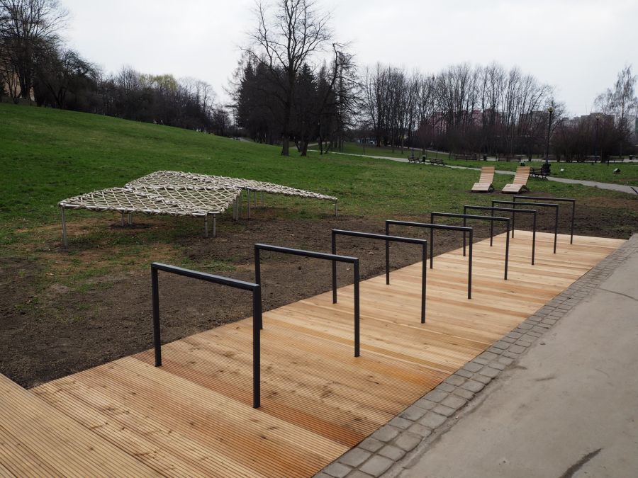 strefa chilloutu park Tysiąclecia