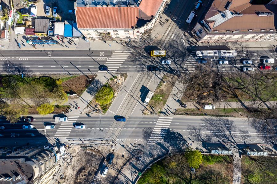 Od poniedziałku zwężenie na Alejach Trzech Wieszczów