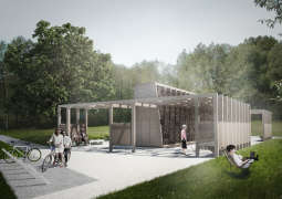 Rozpoczęła się budowa tężni na Łąkach Nowohuckich