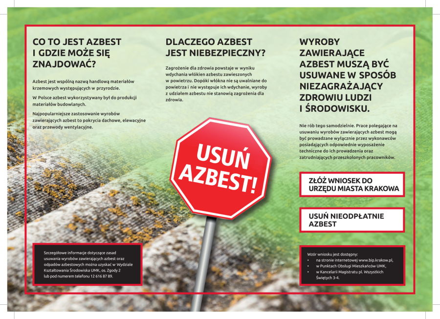 Azbest grafika informacyjna