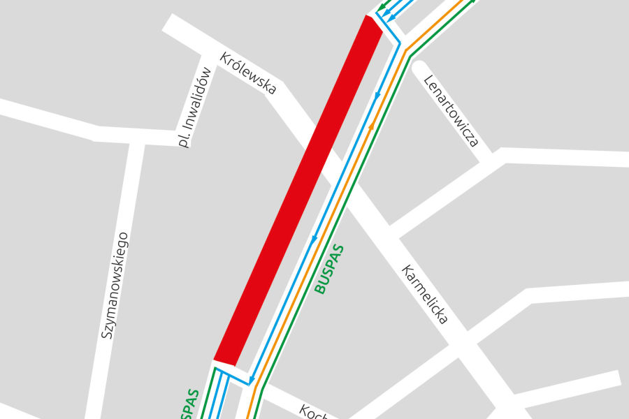 Od 1 czerwca II etap prac na Alejach Trzech Wieszczów