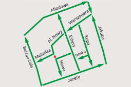 Od piątku nowa organizacja ruchu na placu Nowym