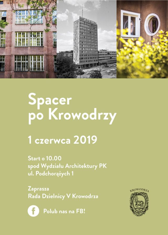 Krowodrza spacer plakat