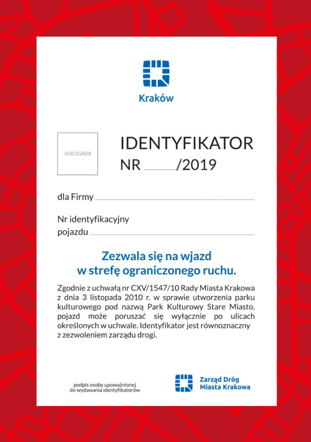 Wzór identyfikatora