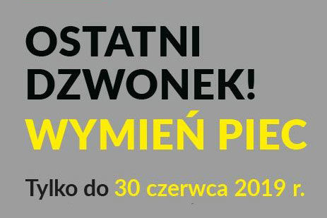 Ostatni dzwonek na wymianę paleniska 