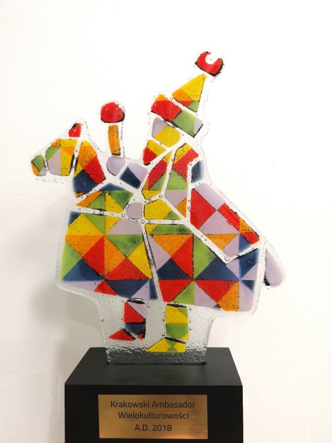 statuetka - Ambasador Wielokulturowości 