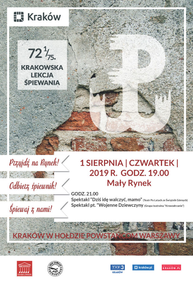 72 1/75. Krakowska Lekcja Śpiewania