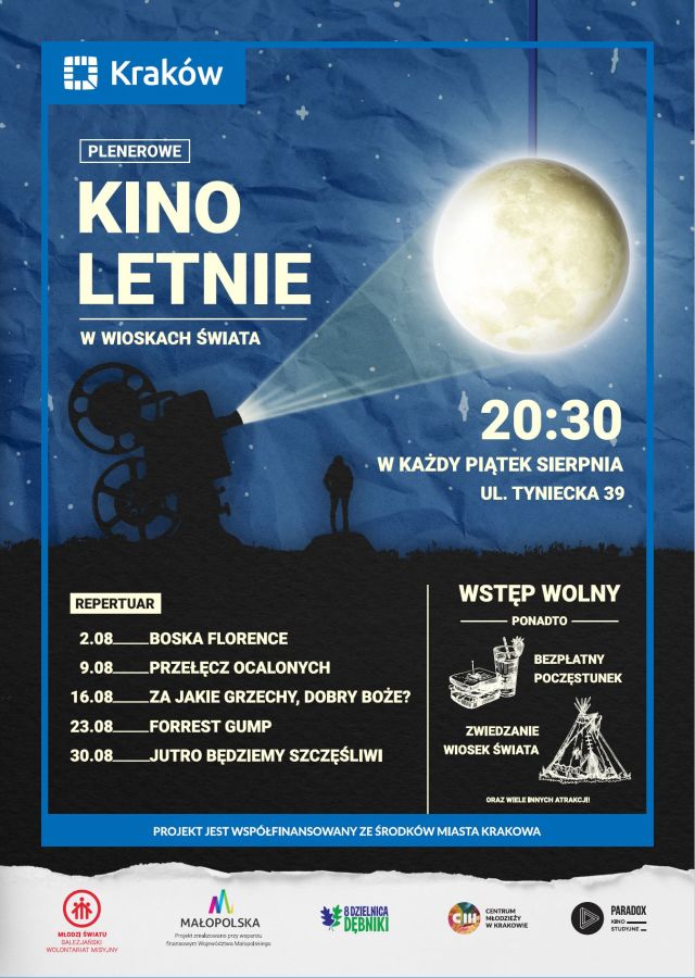 plakat kino letnie