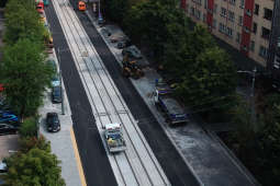 Tak zmienia się torowisko do Bronowic