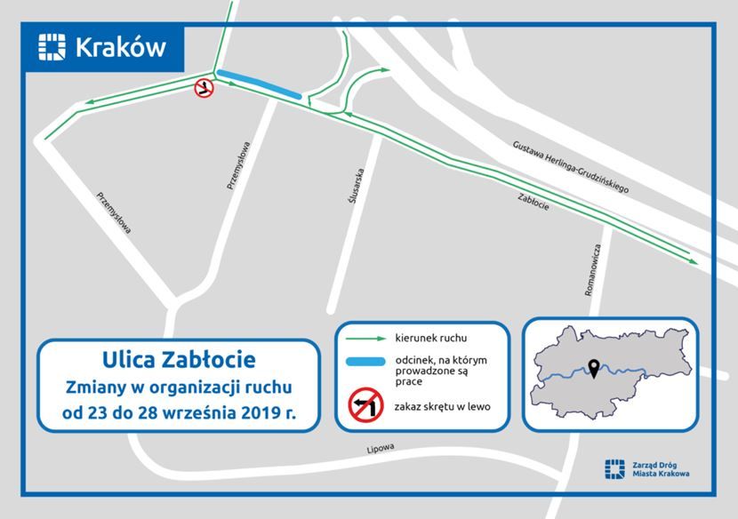 zabłocie mapka zmiany