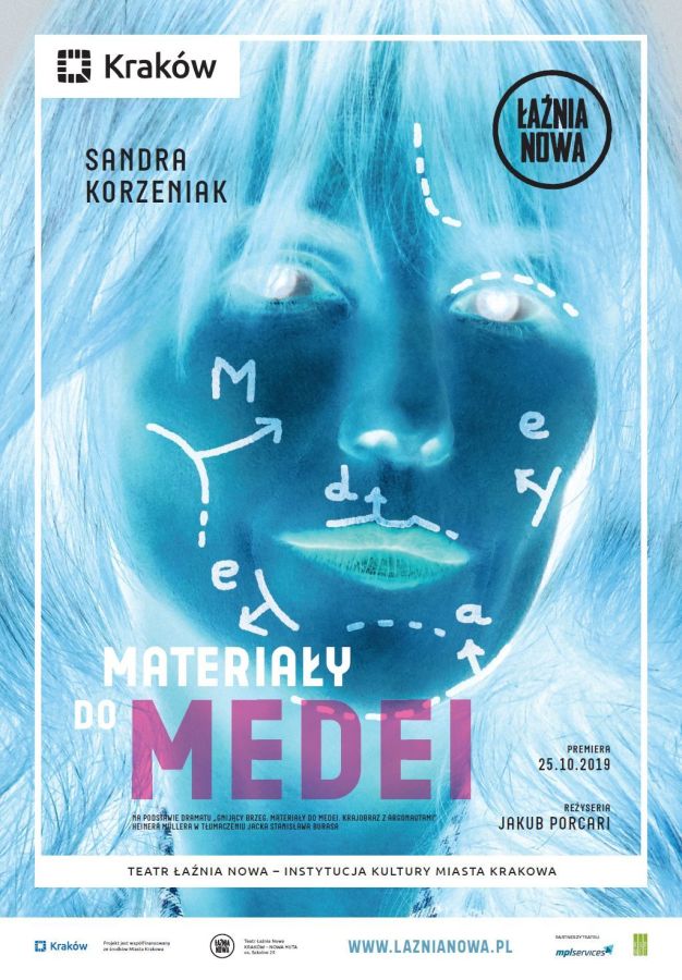 Materiały do Medei plakat