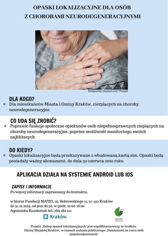 opaski lokalizacyjne dla seniorów