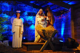 Odwiedź żywą szopkę u franciszkanów