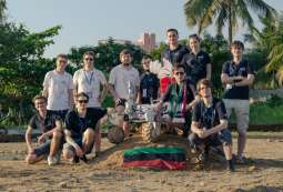 Łazik marsjański zespołu AGH najlepszy w Indiach