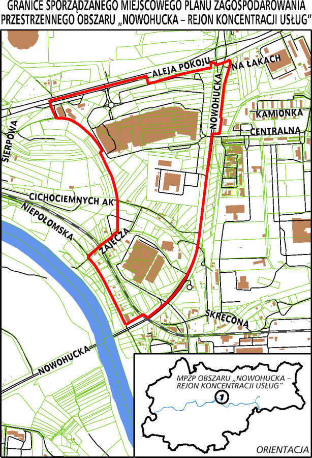 „Nowohucka – rejon koncentracji usług”