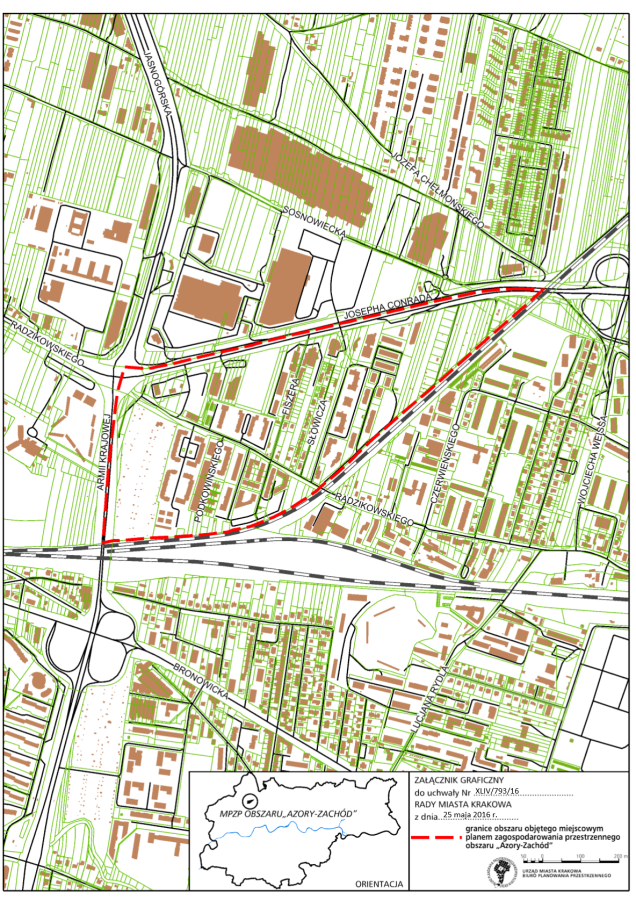Azory – Zachód mapa