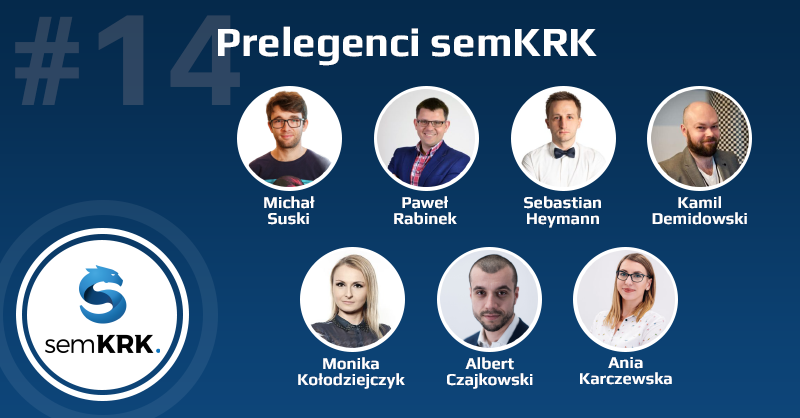 Prelegenci konferencji semKRK#14