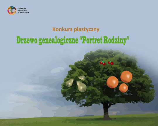 grafika portret rodziny