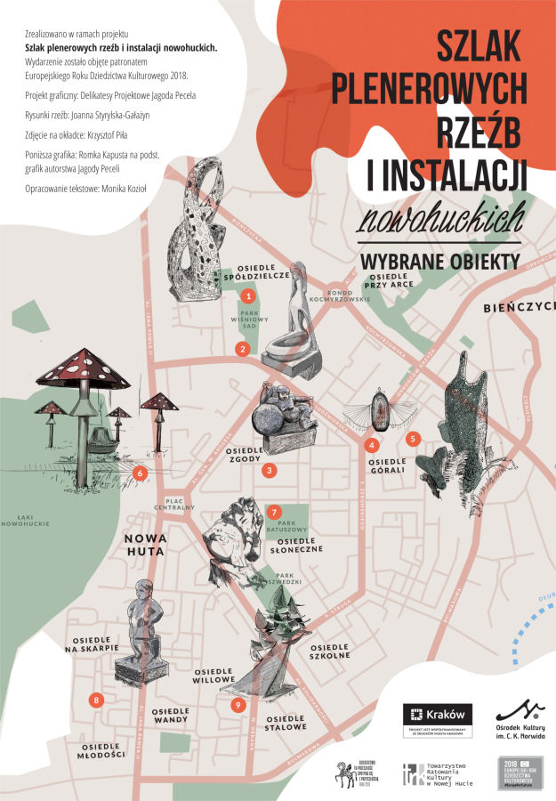 Szlak plenerowych rzeźb i instalacji nowohuckich