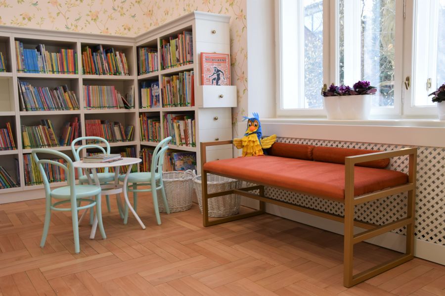 Biblioteka Kraków wnętrza siedziba główna