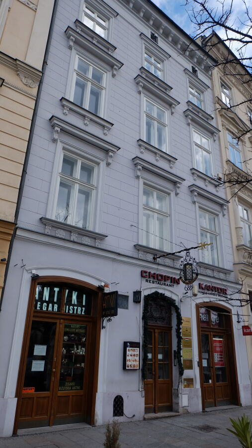 Rynek Główny 39 po remoncie konserwatorskim