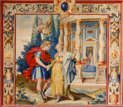 Gobelin Hero i Leander 