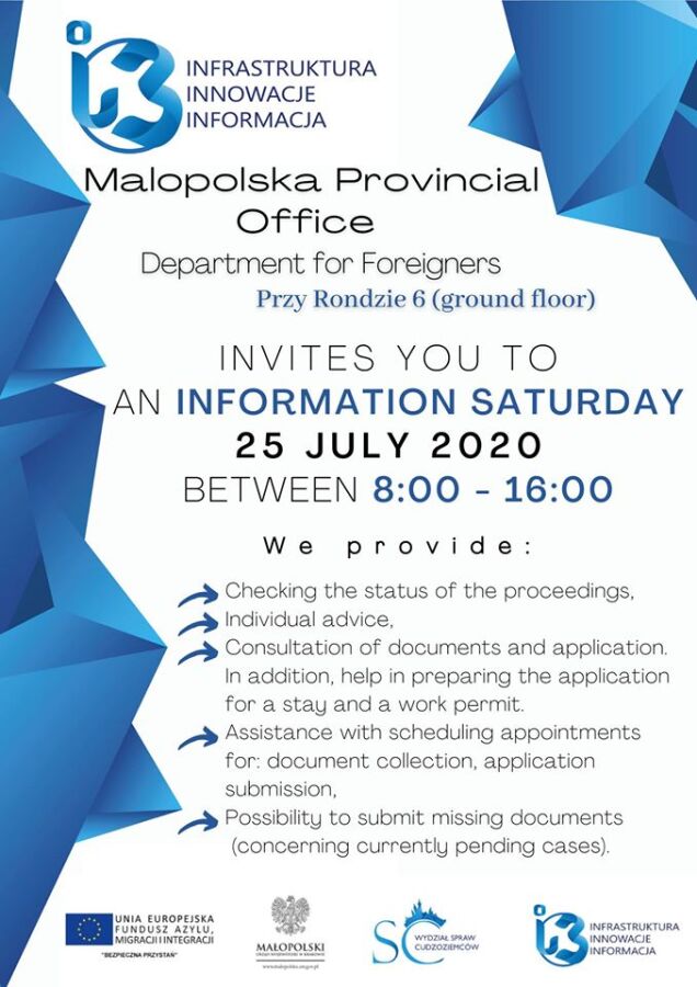 Małopolski Urząd Wojewódzki - Sobota Informacyjna