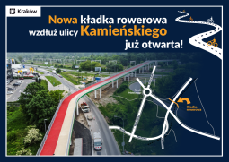 Kładka pieszo-rowerowa w Podgórzu już otwarta
