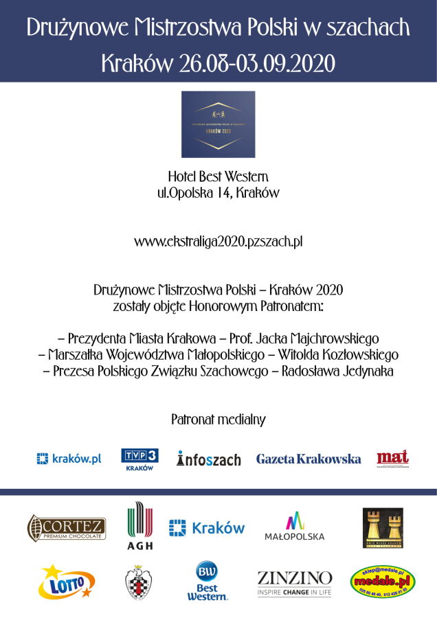 Drużynowe Mistrzostwa Polski w szachach 2020