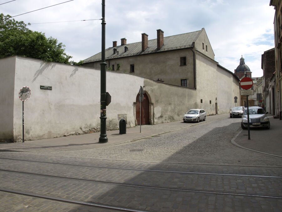 Poselska, klasztor sióstr Bernardynek, przed remontem