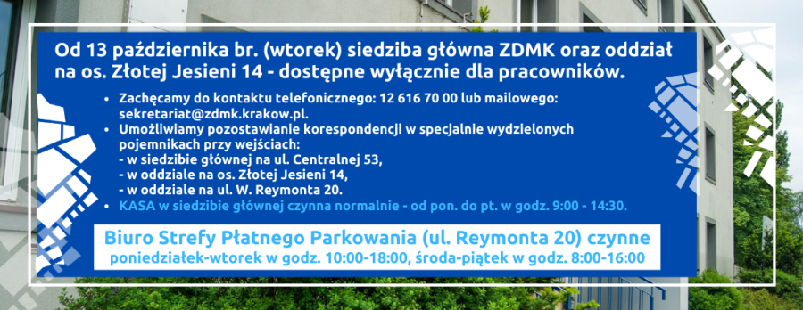 ZDMK zamknięcie koronawirus październik 2020