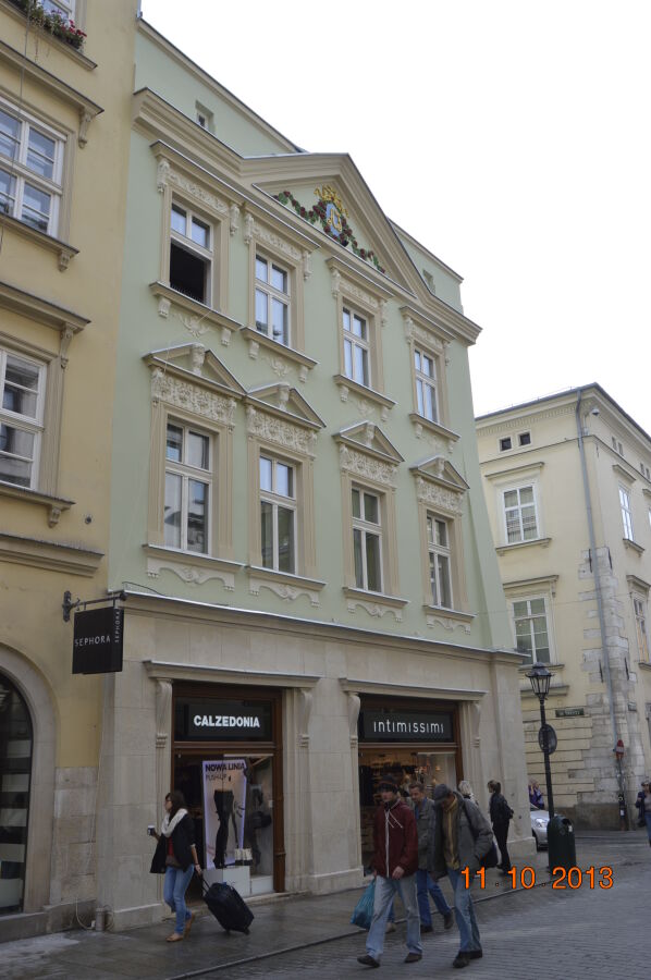 elewacja od ul. Floriańskiej po remoncie konserwatorskim